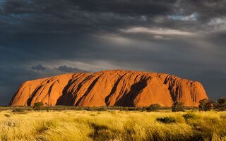 Uluru at sunset, Northern Territory