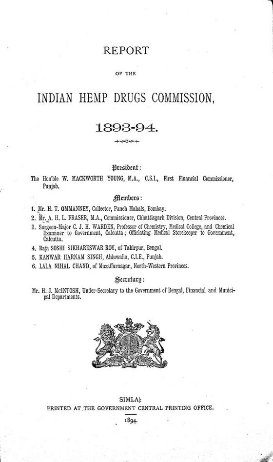 Indian Hemp Drugs Commission