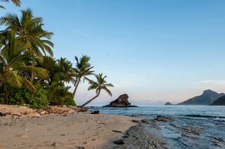 Sunrise on Kuata Island, Fiji