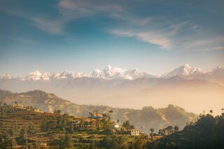 Looking over the Kathmandu Valley